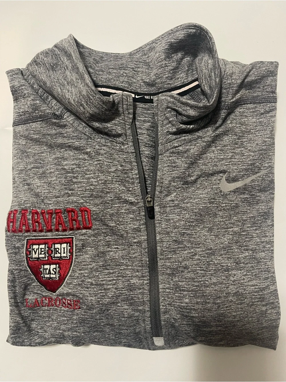 Nike Harvard Lacrosse Quarter Zip Pullover